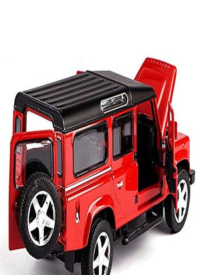 VBE® Limosine Die Cast Pull Back Metal Car Light and Sound Toy for Kids (R_Land Rover) - Image 2